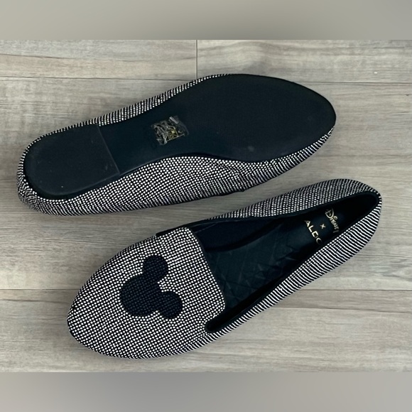 Aldo X Disney Mickey bling loafer flats in a 10 - Picture 4 of 5